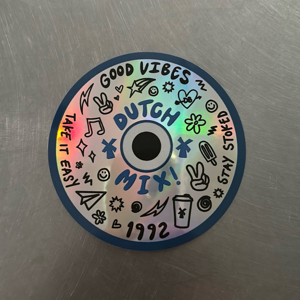 Dutch Bros 2024 August Surprise Sticker